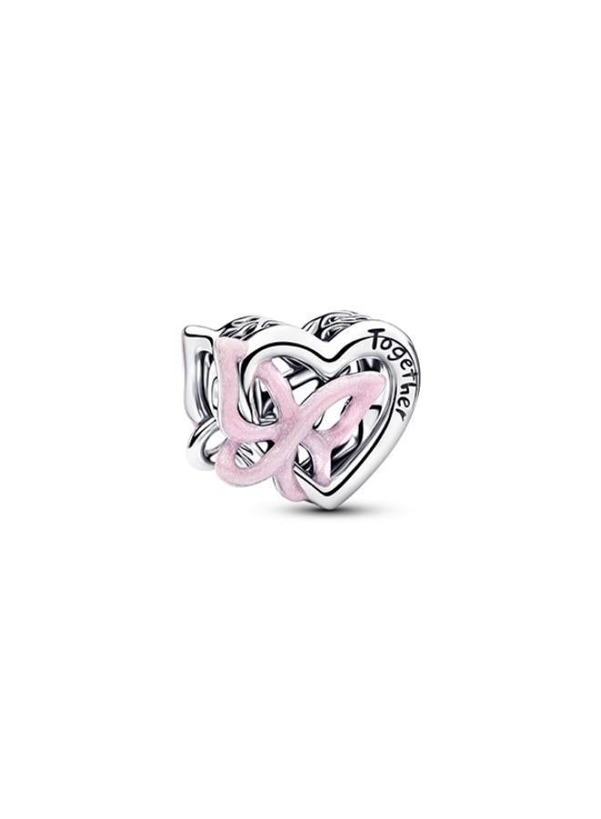 PANDORA Entwined Heart & Butterfly Charm - Image 1